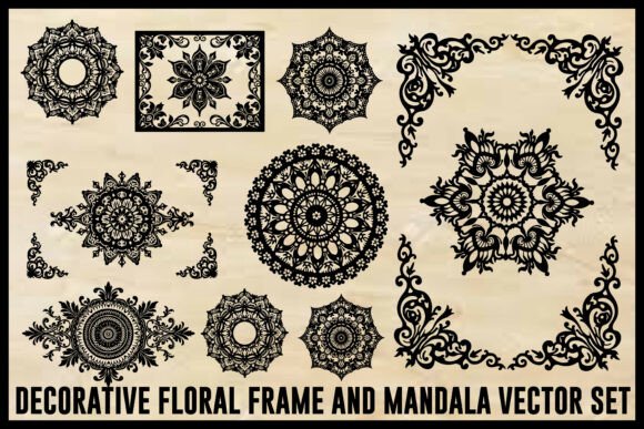 Download Vintage Floral Laser Cut Ornamental Fram - Floral Collection