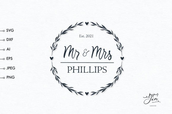 Download Wedding Monogram Frame Svg - Frame Collection