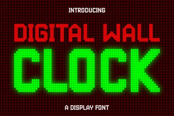 Download Digital Wall Clock - Premium Resources