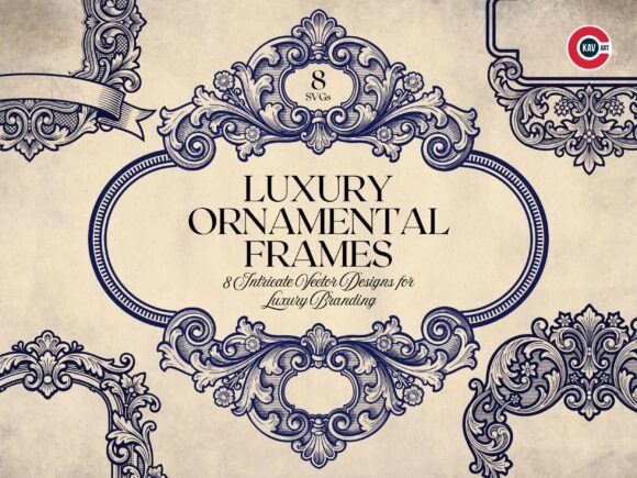 Download Vintage Ornamental Frame Vector Set - Frame Collection
