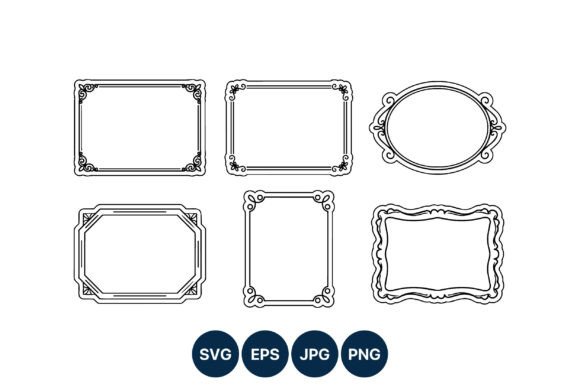Download Vintage Ornamental Frame Collection - Frame Collection