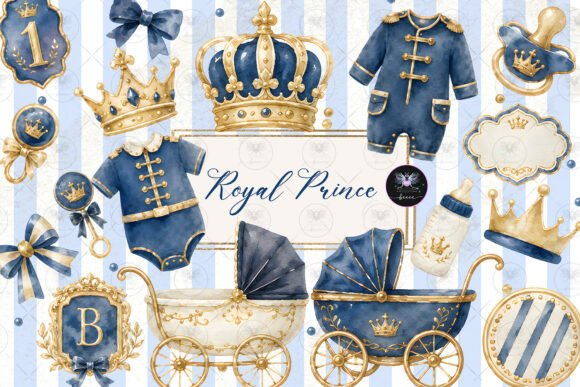 Download Royal Little Prince Baby Shower - Shower Collection