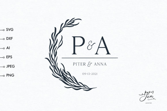 Download Wedding Monogram Frame Svg - Frame Collection